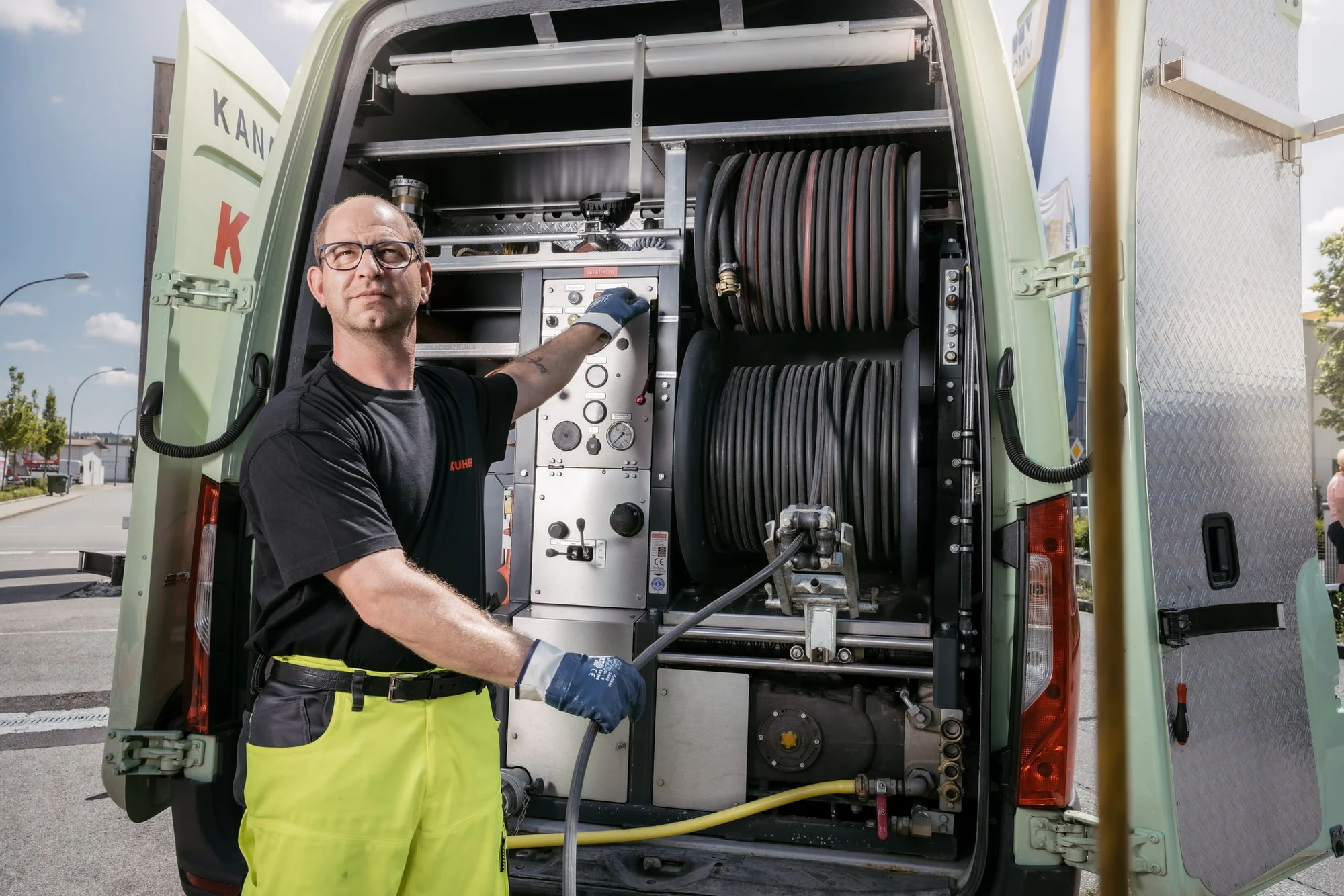 Ablauf von Kanalreinigung und Rohrreinigung in Bruck in der Oberpfalz